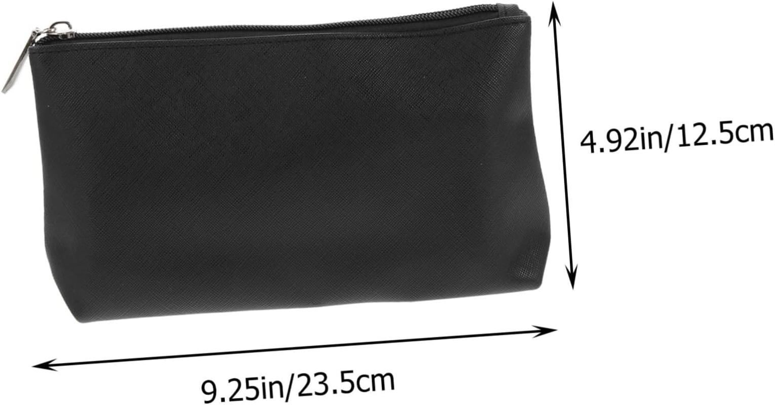 VANZACK Portable Makeup Brush Organizer Bag Compact PU Leather Cosmetic Case for Travel Stylish Storage Pouch for Women Easy Access Travel Makeup Bag image number 6