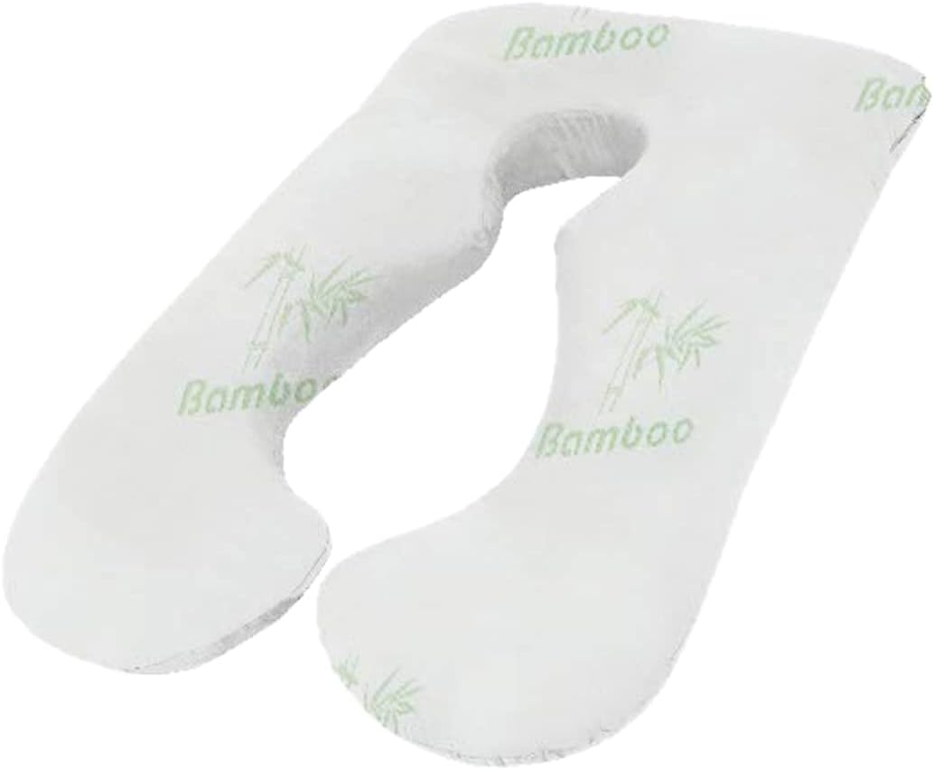 Australian Made Bamboo Pregnancy/Maternity/Nursing Pillow Body Feeding Support (Bamboo Pillowcase Included)