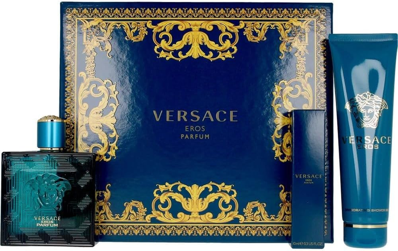 Versace Eros Parfum 3-Piece Gift Set Men