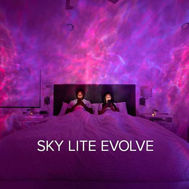 Blisslights Sky Lite Evolve - Galaxy Projector, LED Nebula Lighting, Wifi App, for Meditation, Relaxation, Gaming Room, Home Theater, and Bedroom Night Light Gift (Nebula Cloud Only)