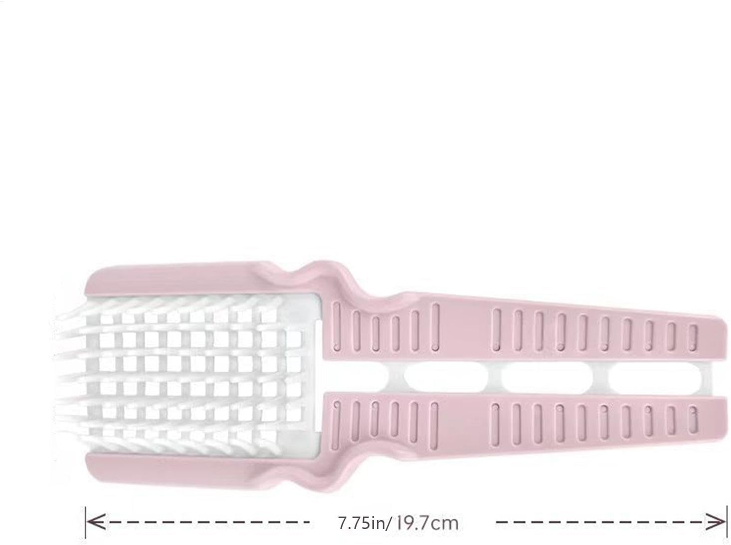 Maciun Detangling Brush | Foldable Paddle Curved Styling Hairbrush - Vented Detangling Hair Brush Dry and Wet Detangler Brush for Women and Men Straight Curly Hair image number 5