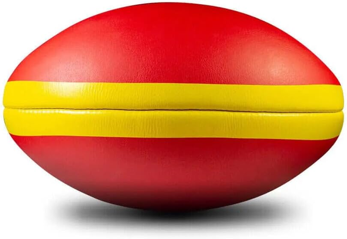 Sherrin Precision Leather Replica Football, Red, Size 4 image number 5