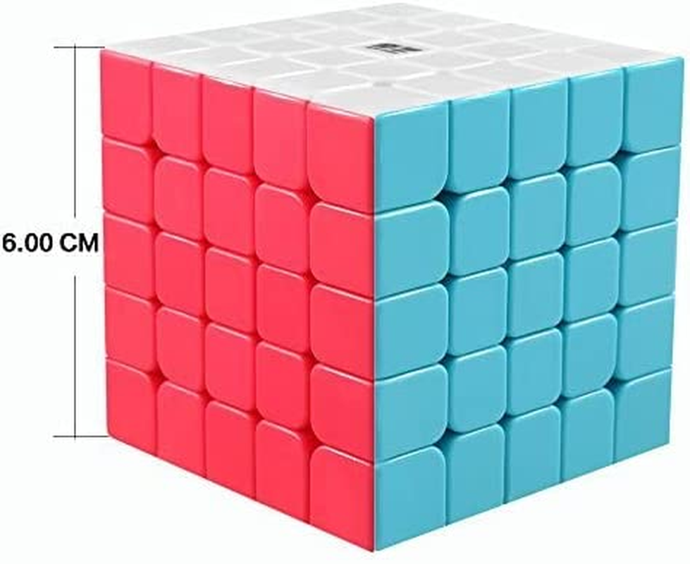Coogam Qiyi 5X5 Speed Cube Stickerless Puzzle Toy (Qizheng S Version) image number 2