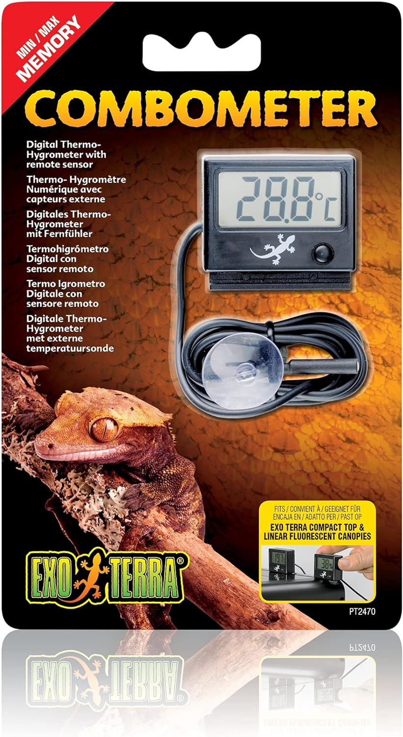 Exo Terra LED Rept-O-Meter Digital Combination Thermometer/Hygrometer image number 4