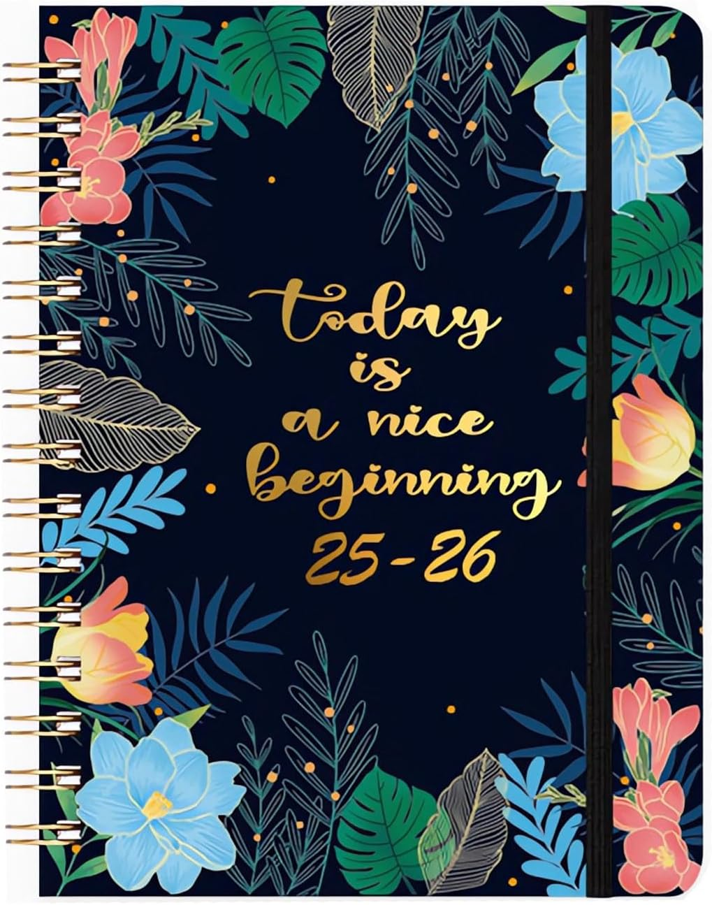2025-2026 Planner Diary Journal Notebook Weekly Planner Memo A5 Monthly Scheduler Daily Planner Paper for Home Office School Diary Travel Gift Birthday (July 25-June 26) image number 5