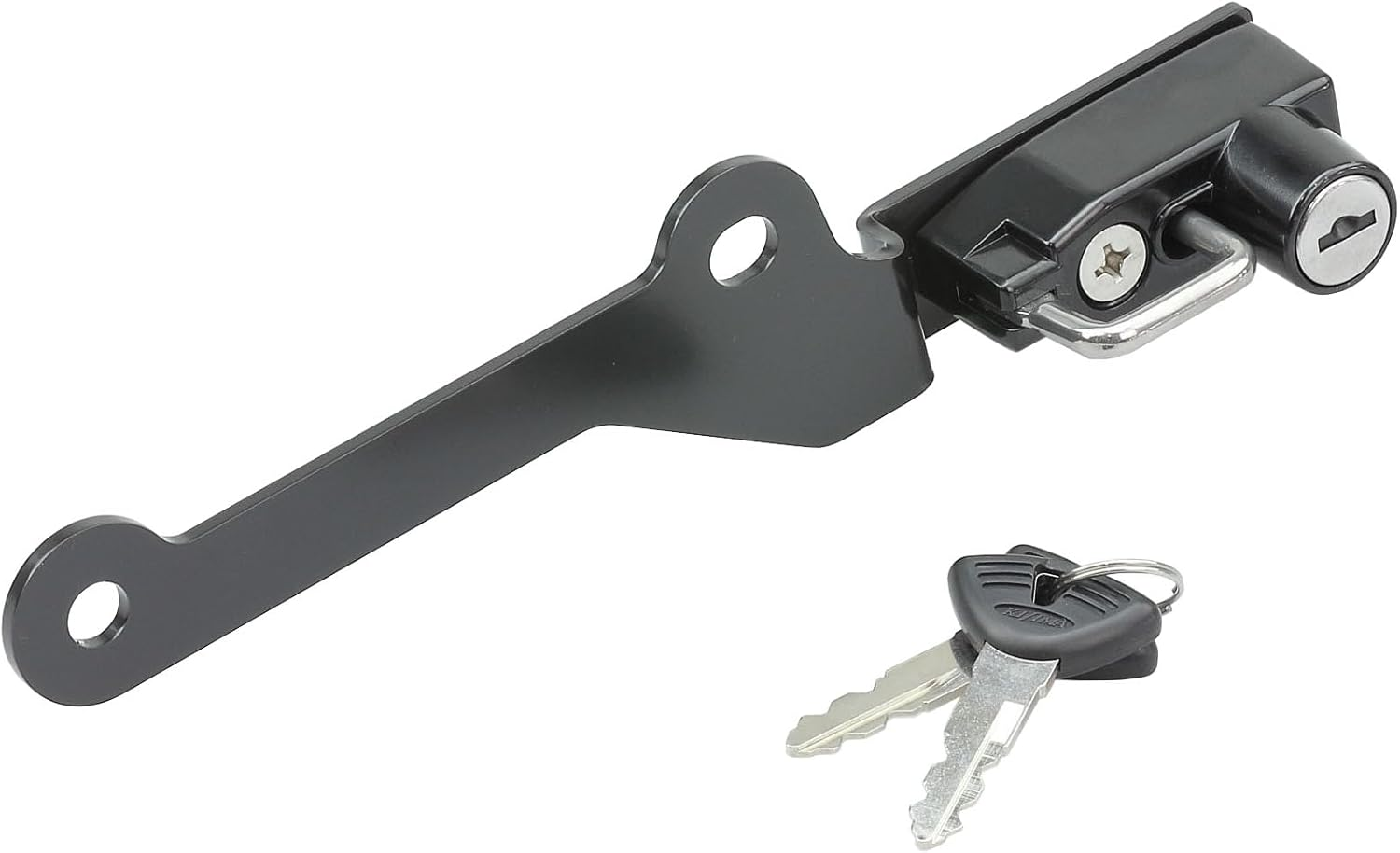 Kijima HTR-05011 Motorcycle Motorcycle Parts Helmet Lock Steel Black Finish Trident 660 image number 2