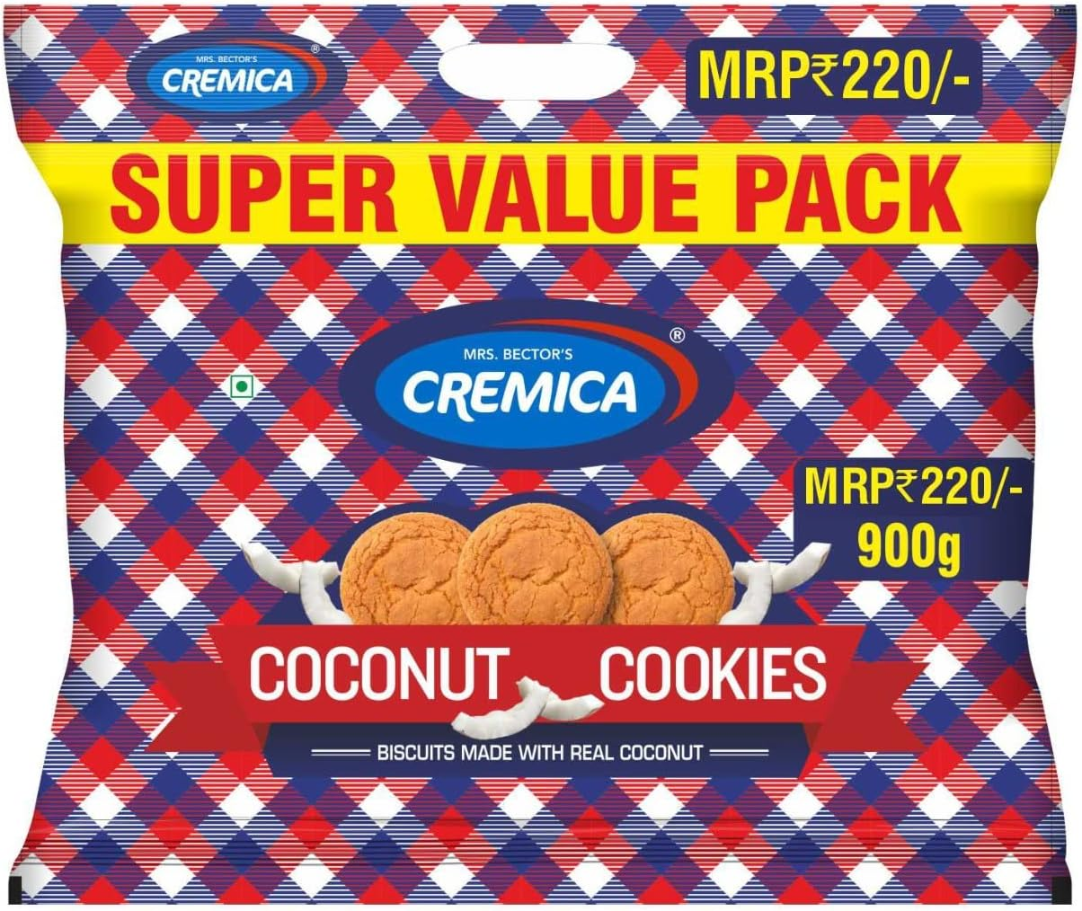 Cremica Coconut Cookies 900 G image number 2
