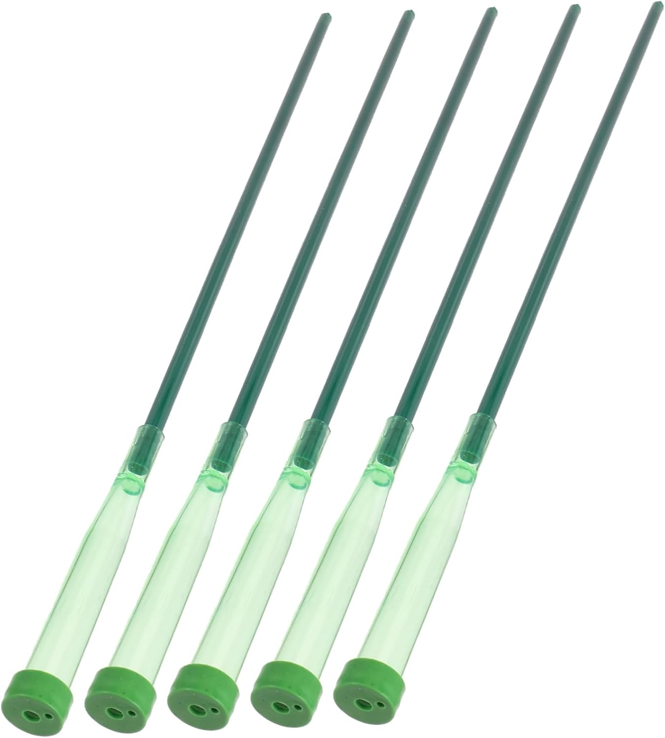 CANIGHT 5Sets Flower Nutrition Tubes Fresh-Keeping Culture Vials Flower Plastic Vials Floral Water Tubes for Florist DIY Arrangement image number 1