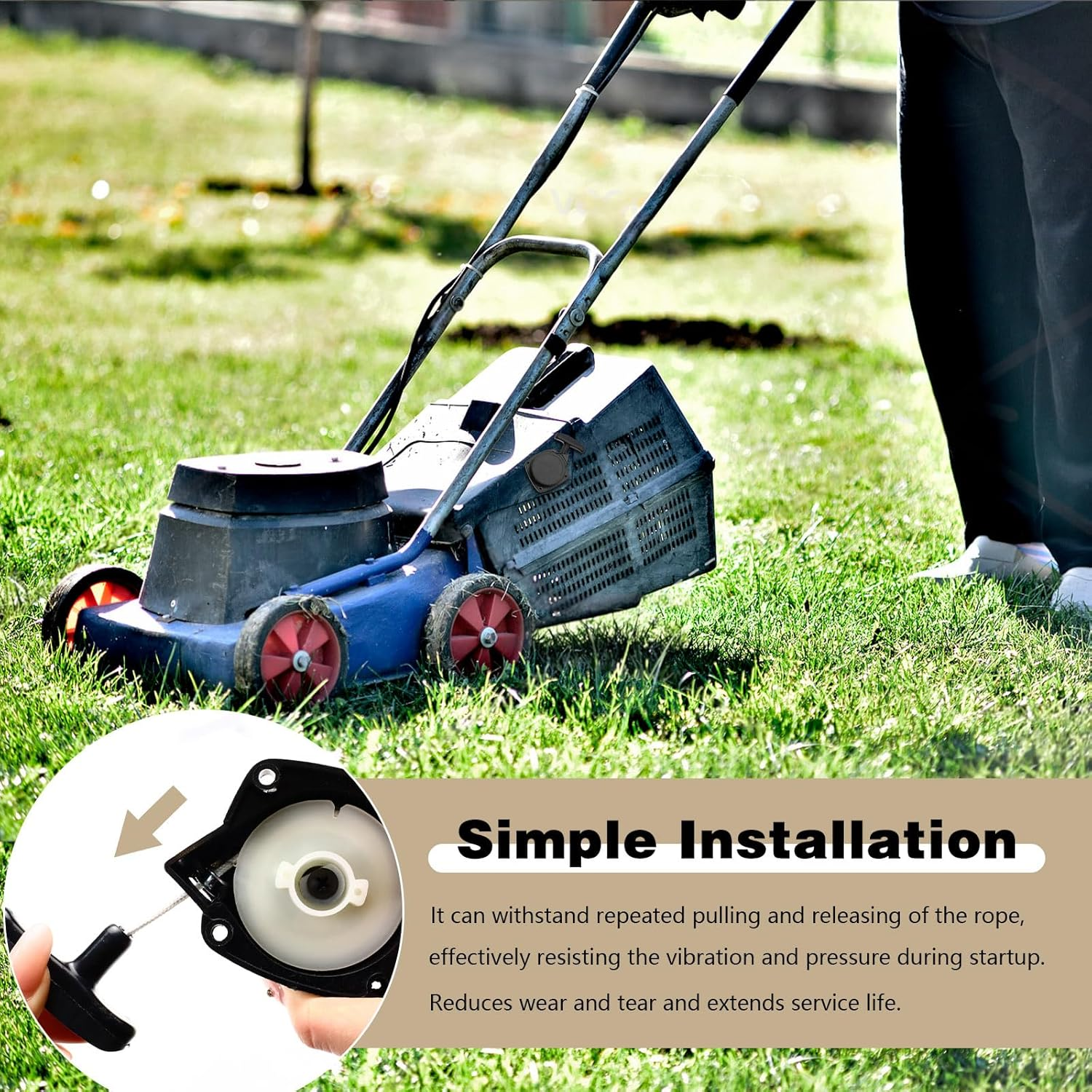 Recoil Pull Start Starter A051000960 A051000961 Echo Blower ES-250 PB-250 254Cc Hand Pull Starter Blowers A052000490 A051002980 (1) image number 4