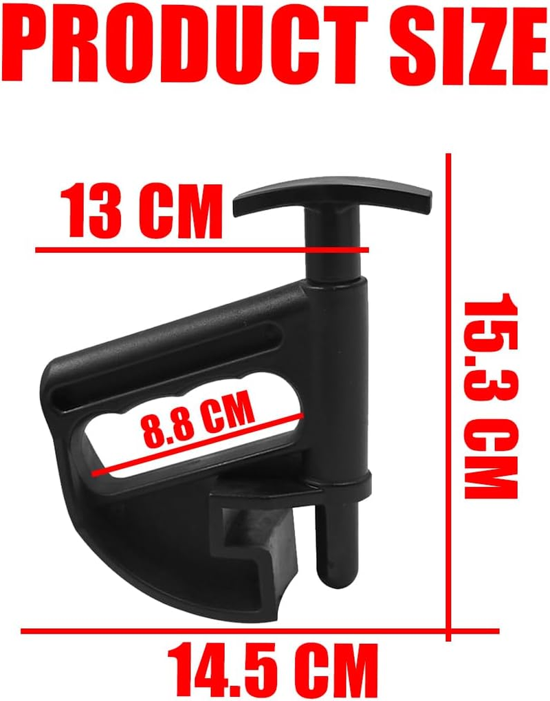 JNNJ Pack of 2 Tyre Bead Holdings, Tyre Fitting Aid Bead Clamp, Tyre Fitting Tyre Bead Hold-Down Holder, Universal Rim Pry Tyre Fitting Aid Wheel Change Aid