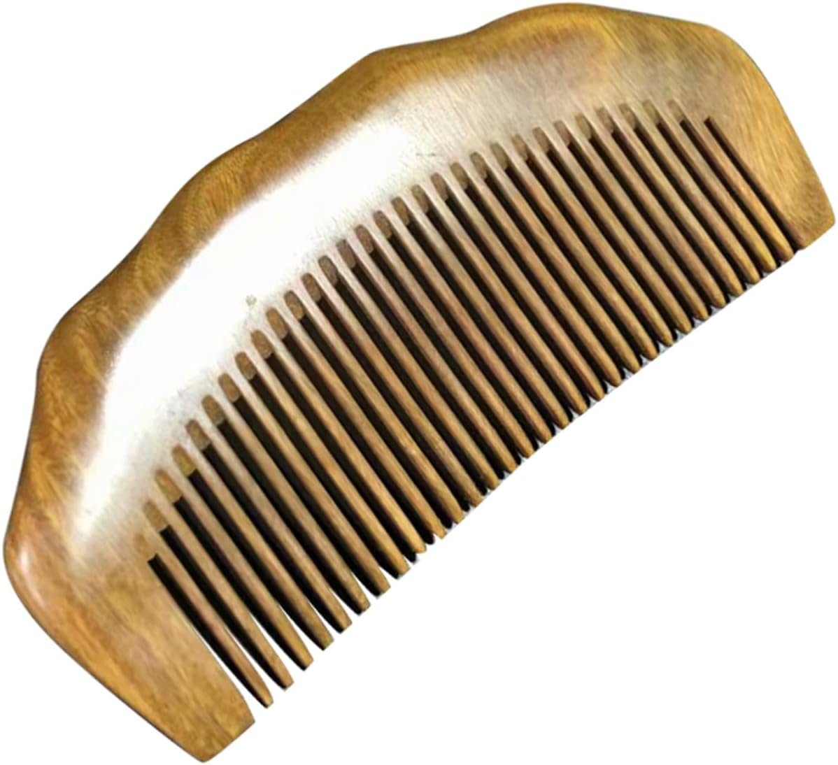 BIUDECO Hair Comb Massage Scalp Relax Detangling Scalp Care Comb Natural Sandalwood image number 6