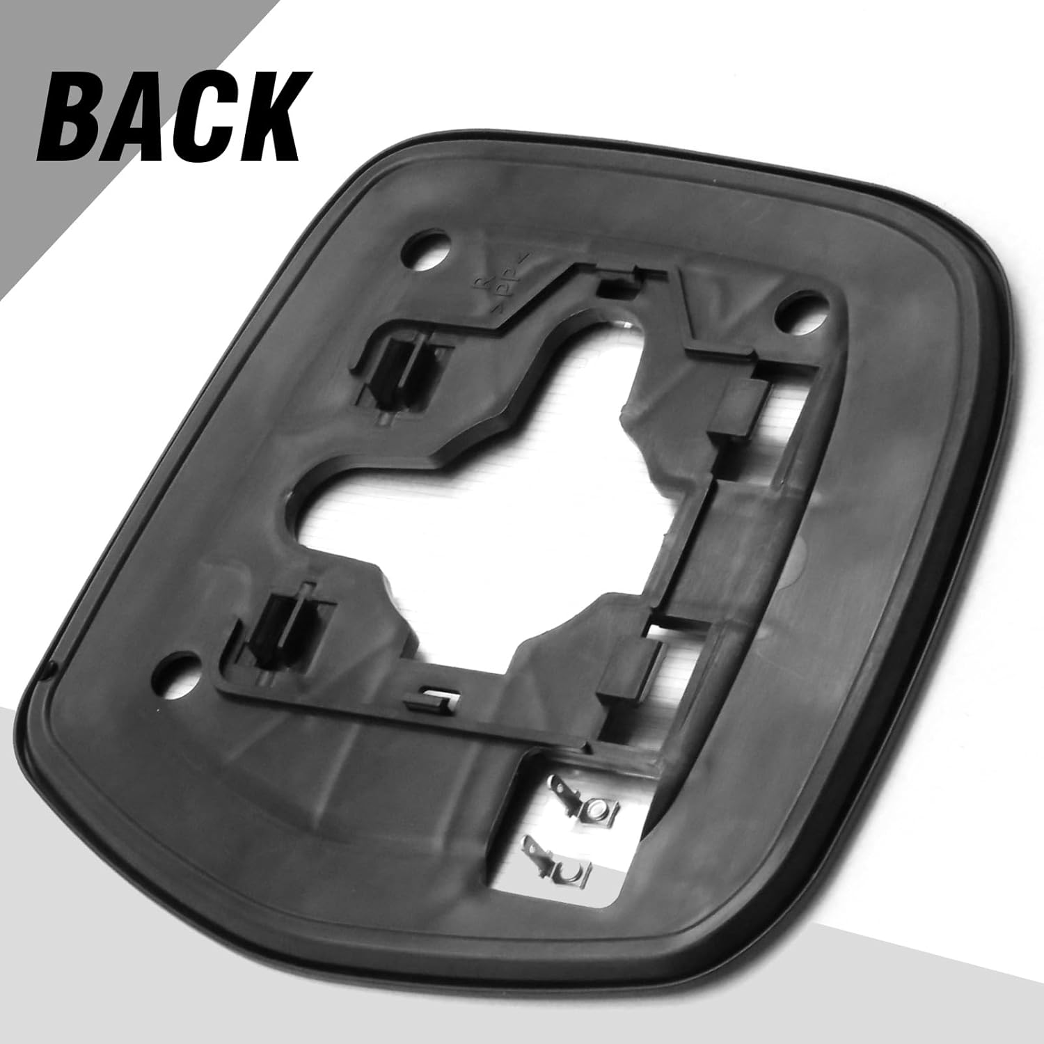 SYOWADA Right Driver Side Heated Mirror Glass, Replacement for Toyota Landcruiser 100 Series 1998-2006 image number 3