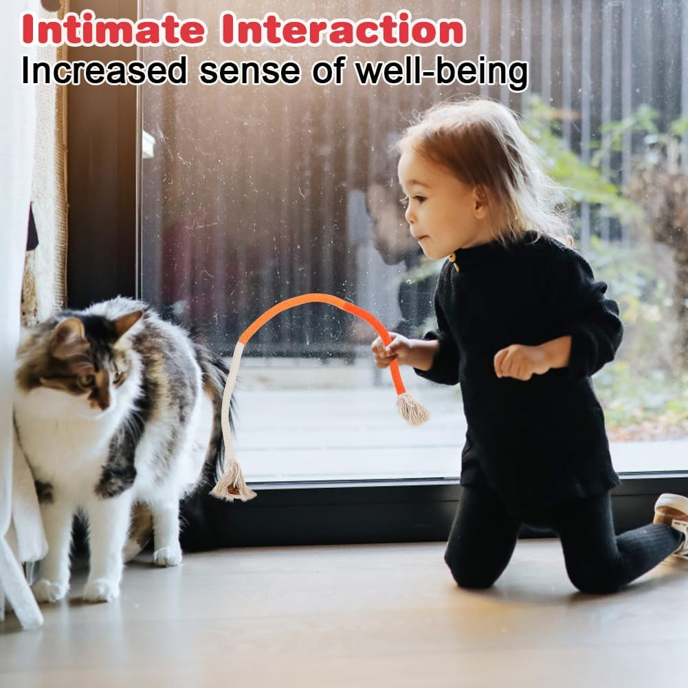 RANJIMA Catnip Toy Teething Rope, Pack of 3 Cat Toy, Interactive Cat Toy, Chew Toy, Cat Interactive Cat Toy for Teeth and Playtime