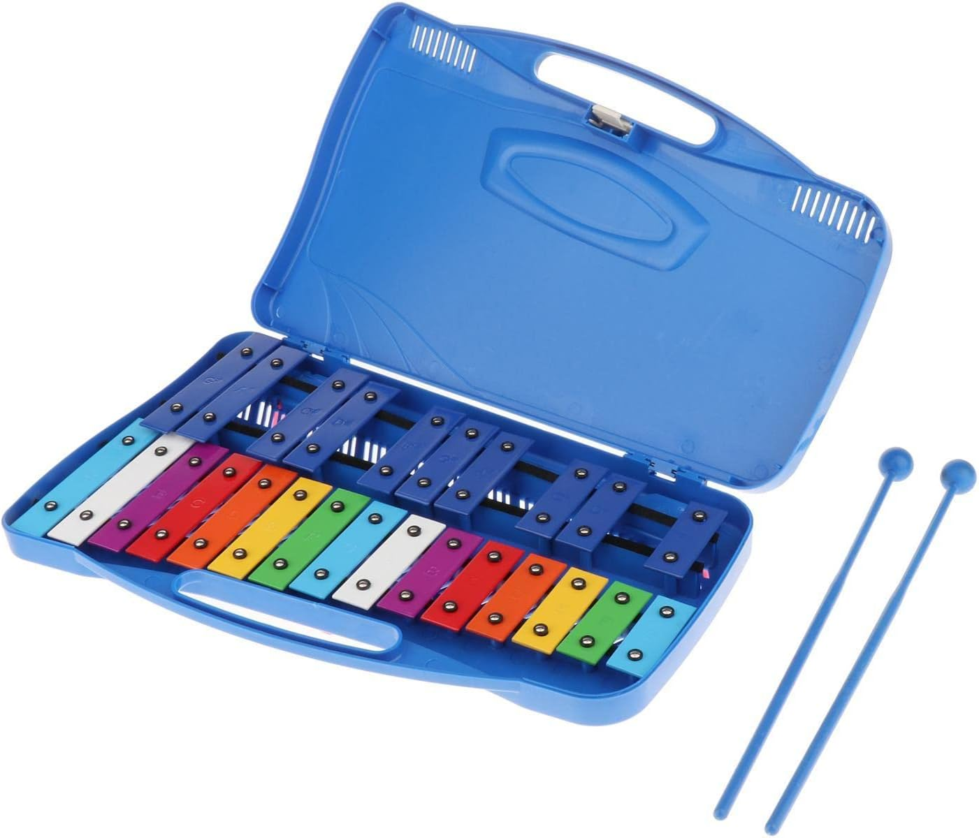 Professional 25 Note Xylophone for Preschool Children Percussion, Blue