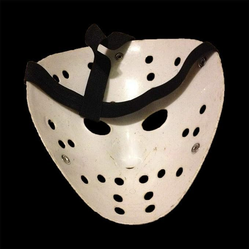Boolavard 2Pcs Halloween Cosplay Mask Knife Set for Adult Costume Horror Yellow Decor Prop image number 4