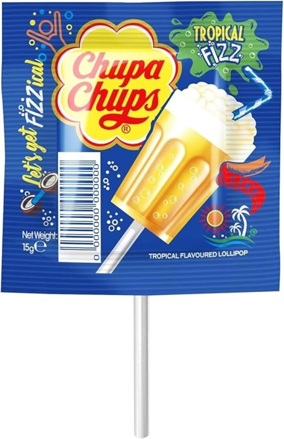 Chupa Chups 3D Fizzy Drinks Lollipops 8 X (6 X 15 G) image number 1
