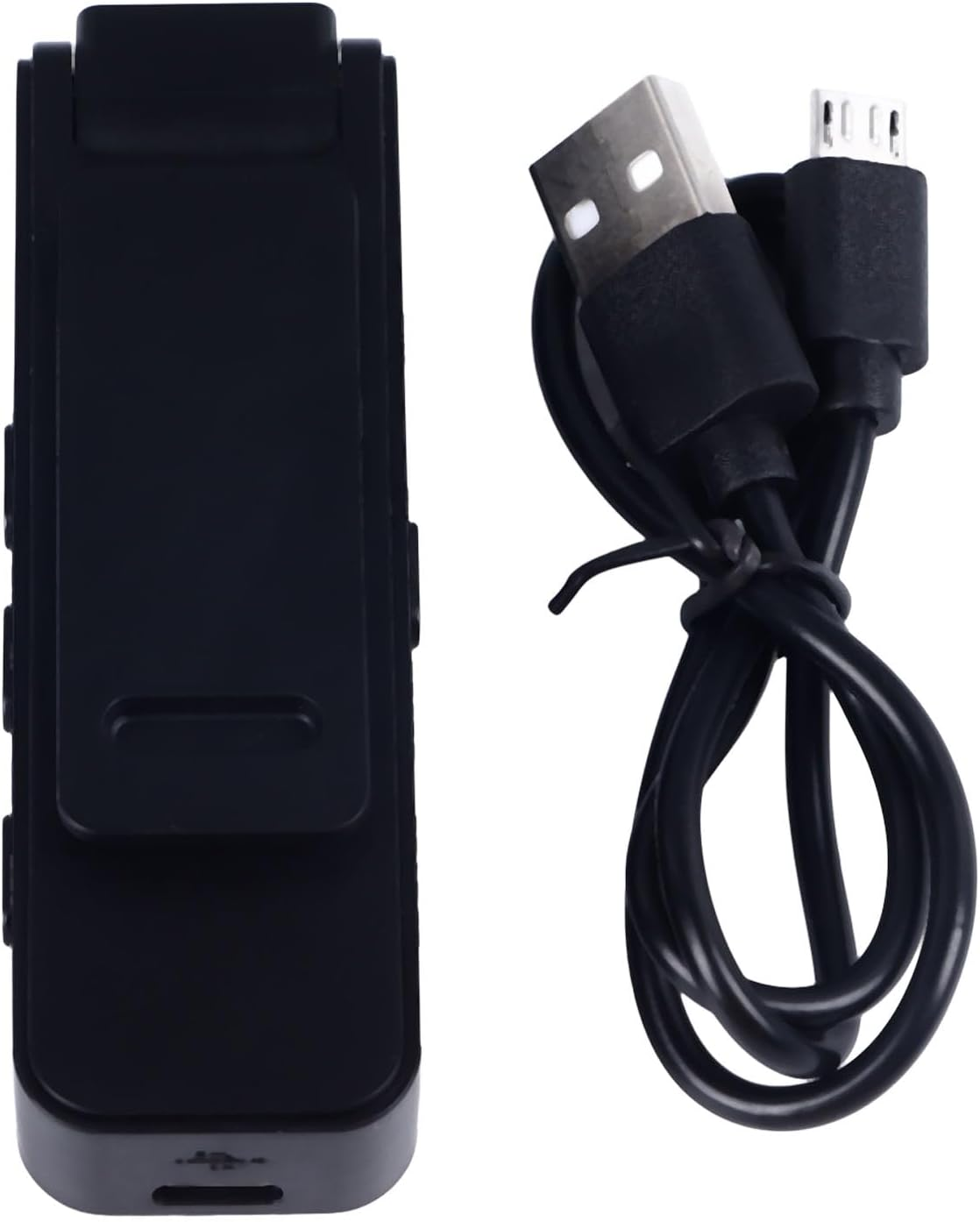 Mini Body Camera, 1080P HD Night Vision Wearable Camcorder, Wifi Nanny Small Cam with 90&deg; Rotatable Lens, Back Clip, Built in 4 Infrared Lights, for Law Enforcement Sports image number 6