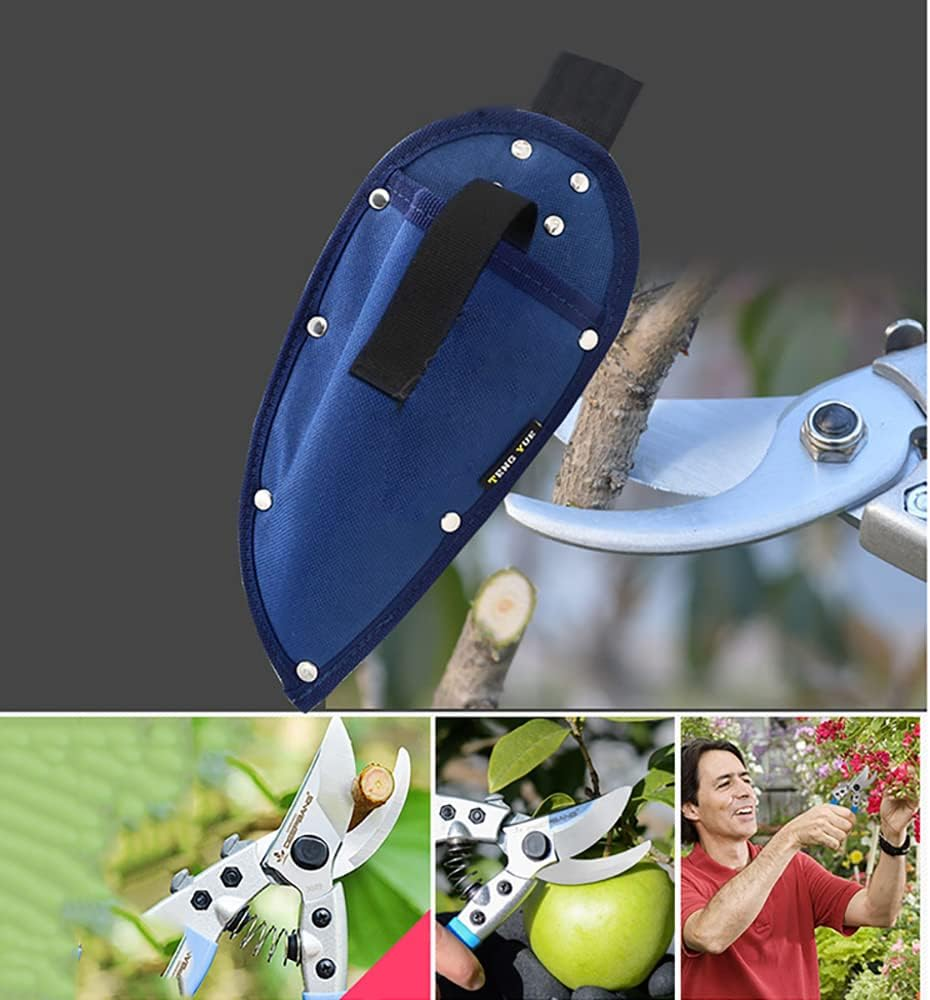 Garden Tool Belt Bag, Oxford Canvas Pruner Sheath, Gardening Tool Case Pouch Bag for Secateurs, Garden Scissor and Pliers image number 4