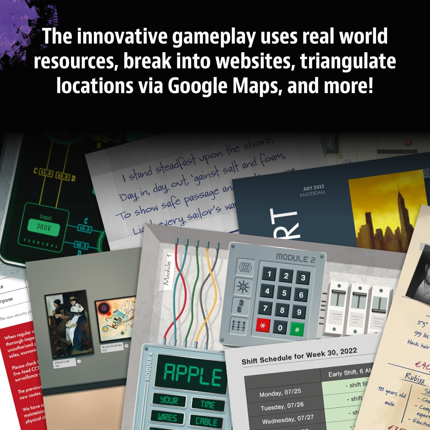 Masters of Crime: Shadows Murder Mystery Game | Art Heist | Co-Op Game | 1+ Players | Ages 16+ image number 1