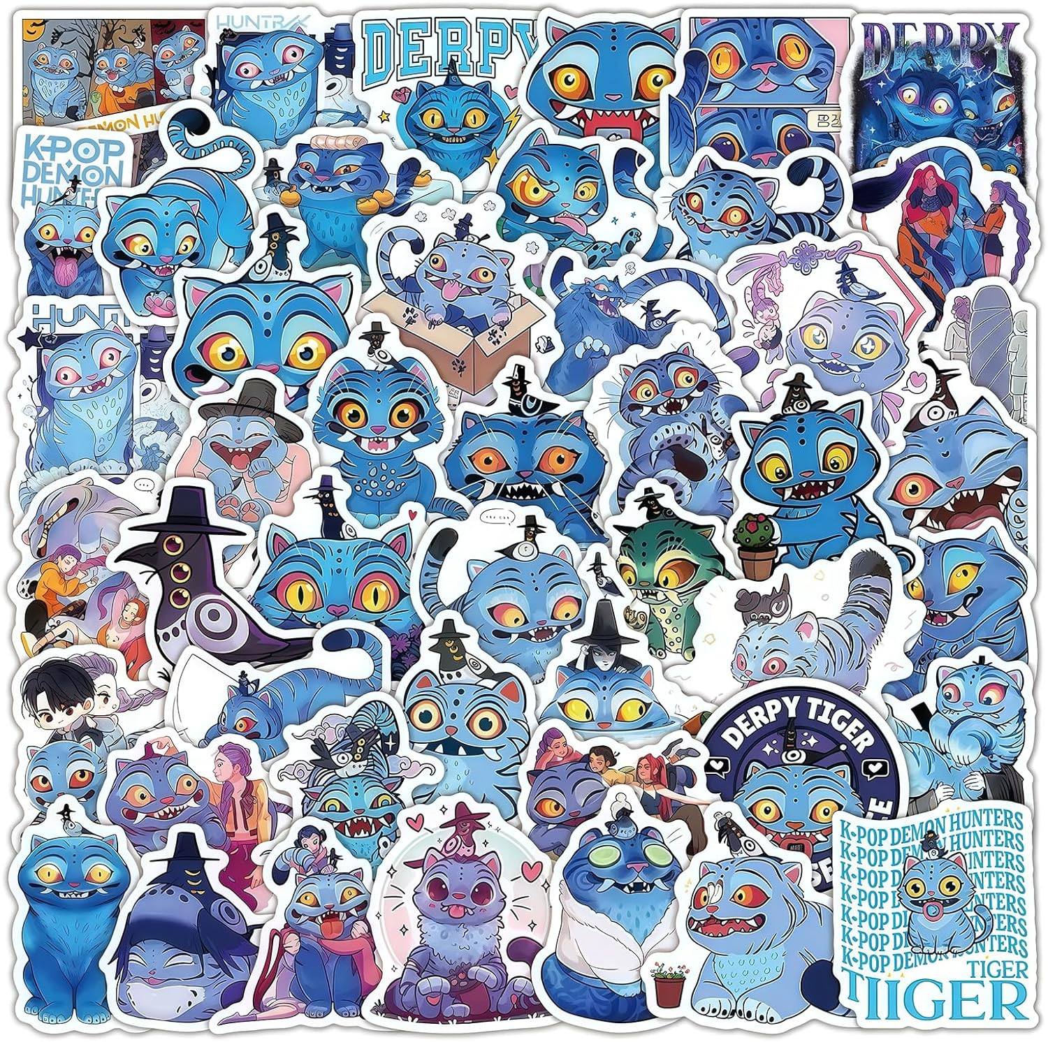 50Pcs Superhero Stickers for Laptop Decals, Avengers Stickers for Teens, Boys, Adults, Waterproof Vinyl Computer Stickers for Laptop Luggage Computer Stickers Decals Party Favors.