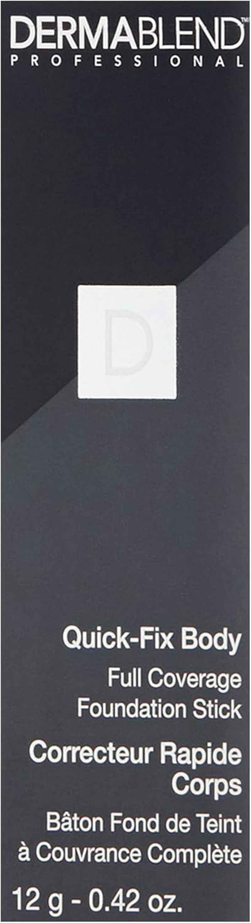 Dermablend Professional Quick-Fix Body - Full Coverage Foundation Makeup Stick - Covers Tattoos, Birthmarks, Blemishes - Dermatologist-Created, Fragrance-Free, Allergy-Tested - 30N Sand - 12G image number 3