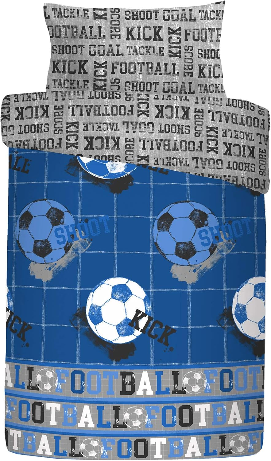 Bedlam Set, Cotton, Blue, Single, W135Cm X L200Cm (Duvet Cover), W50Cm X L75Cm (Pillow Case) (52% Polyester / 48% Cotton) image number 1