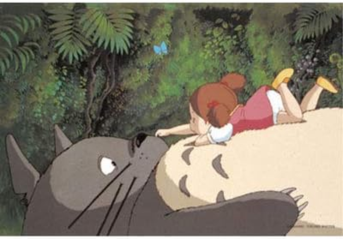 Ensky My Neighbor Totoro 300-Piece Jigsaw Puzzle, on Totoro'S Tummy, 10.2 X 15.0 Inches (26 X image number 1
