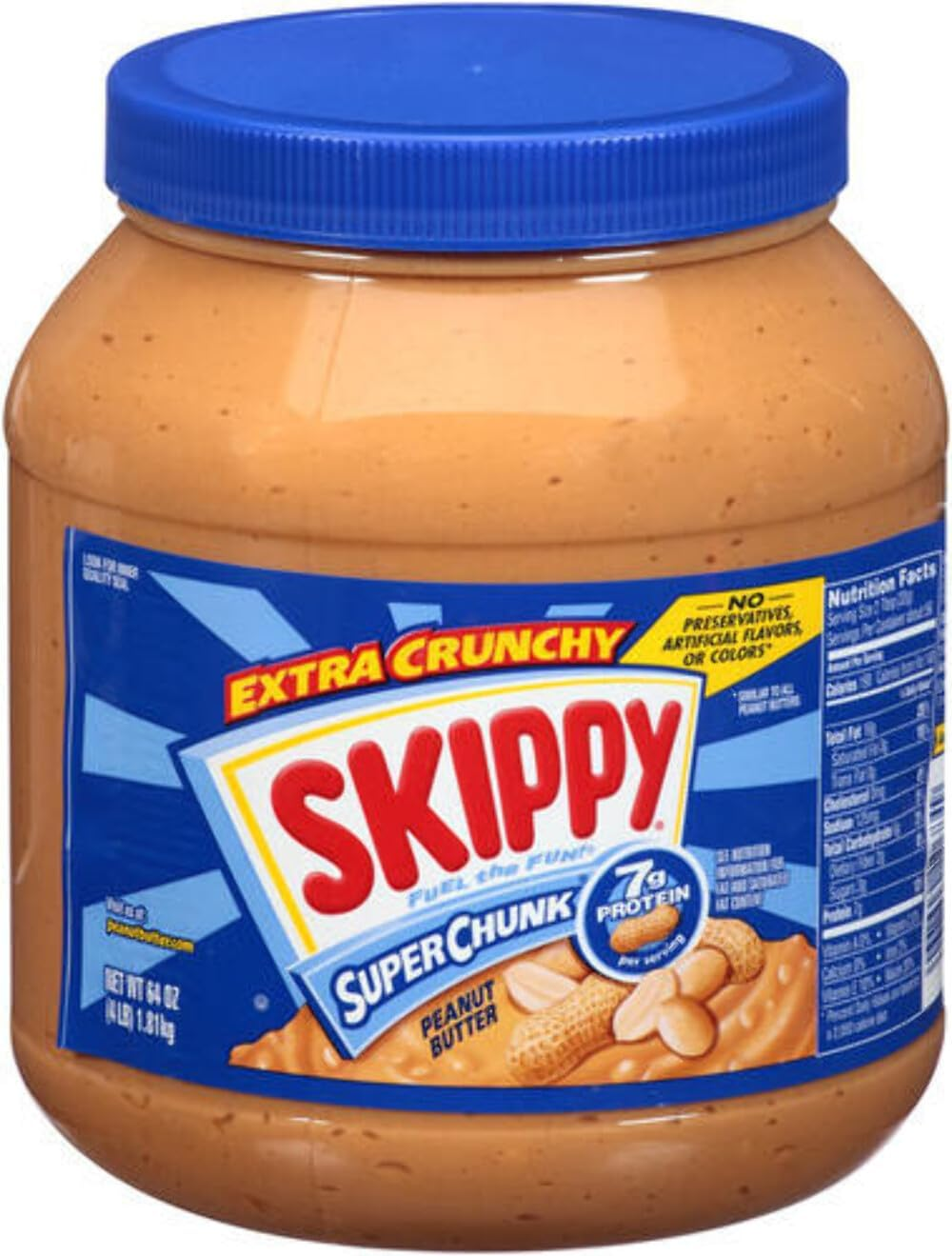 Skippy Skippy Super Chunk Peanut Butter Net Wt (1.81 Kg), 1.81 Kg