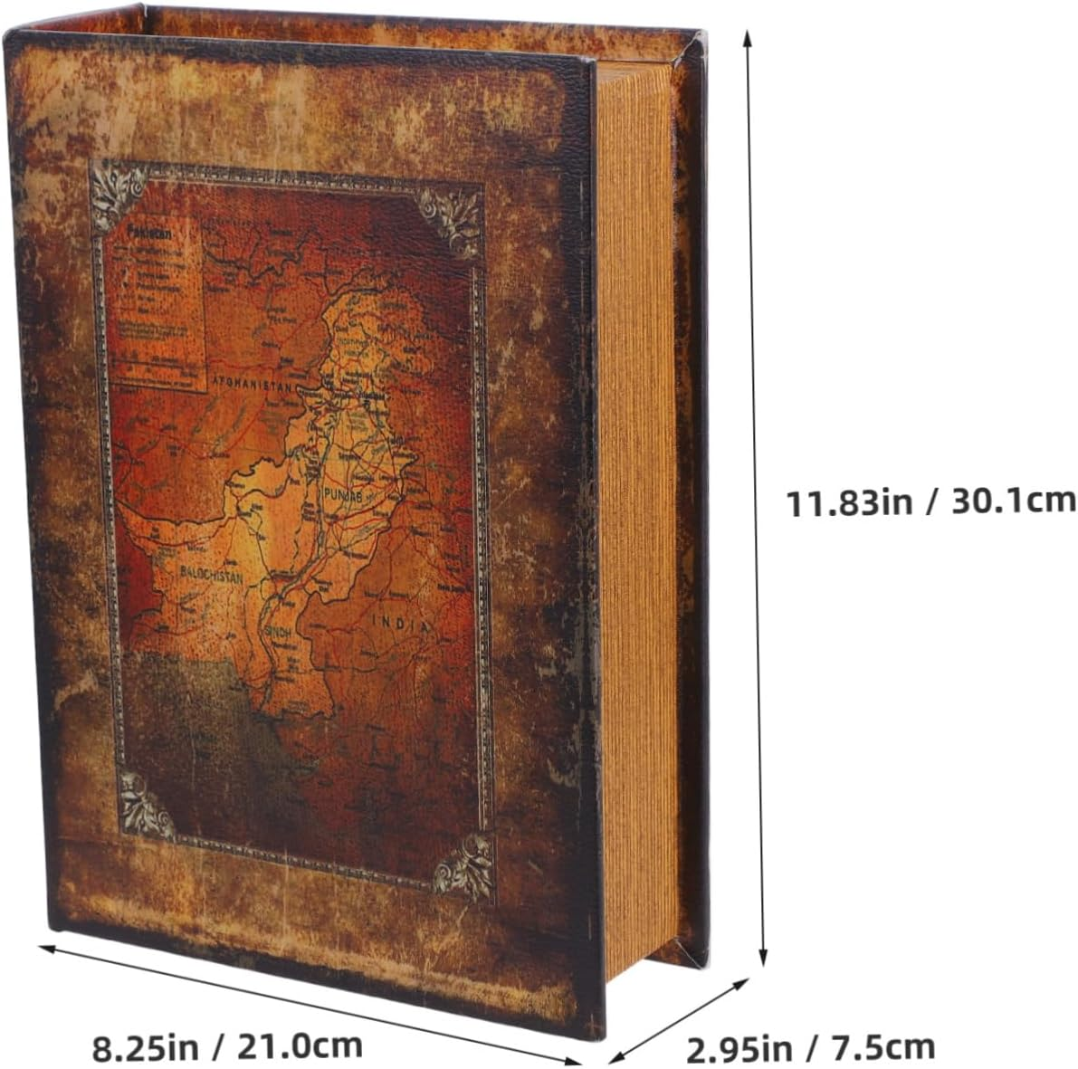 GLEAVI Simulation Book Box for Key Storage Fake Book Shaped Jewelry Box Home Decor Organizers for Key Storage and Bookshelf Decoration image number 4