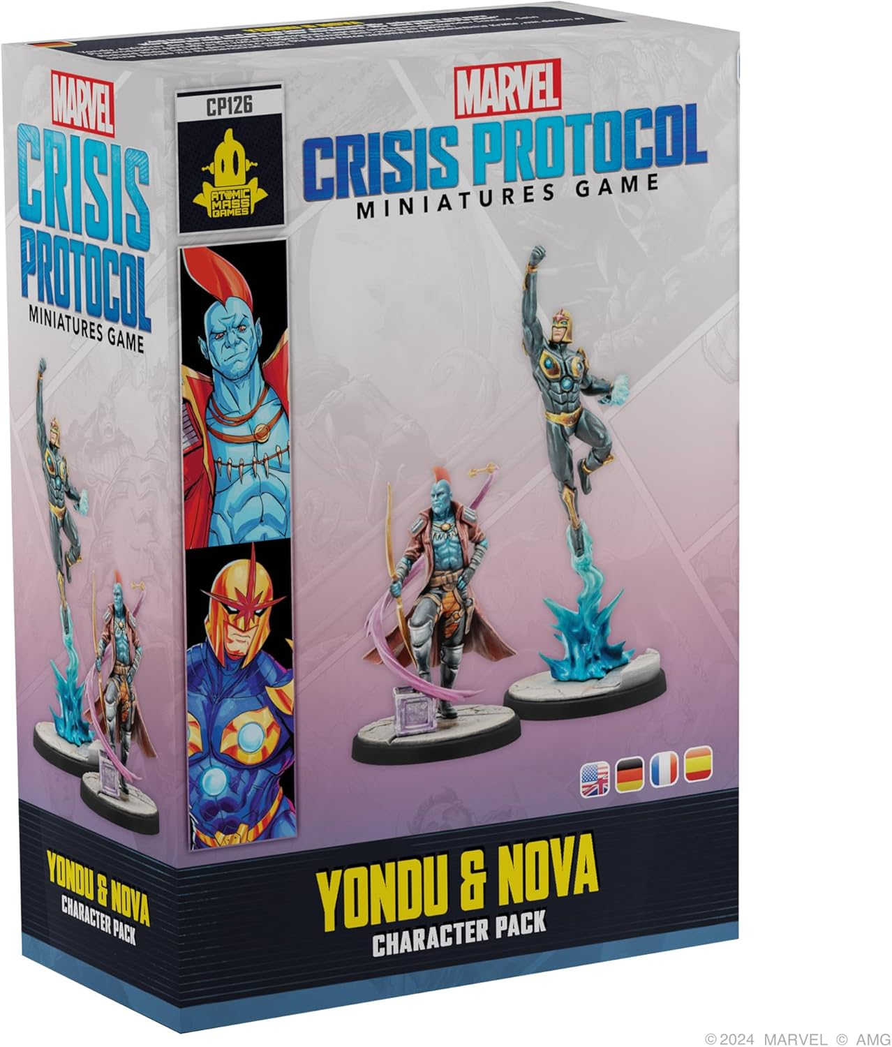 Atomic Mass Games Asmodee North America 240941 Embargoed Marvel Crisis Protocol Miniatures Game) image number 6