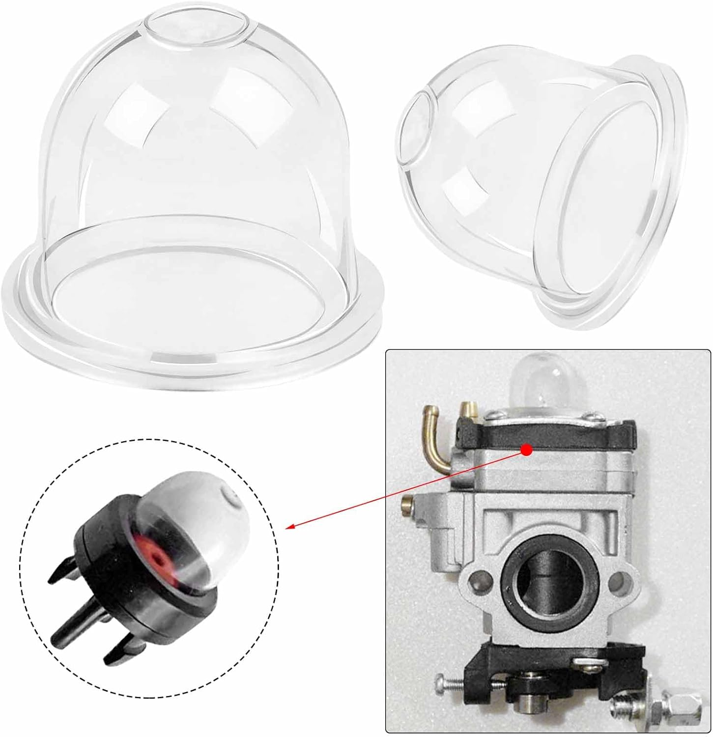 FLYPIG Pack of 5 Primer Bulb for Stihl FS46 FS45 FS55 FS40 FS40C FS50 FS90 String Trimmer image number 6