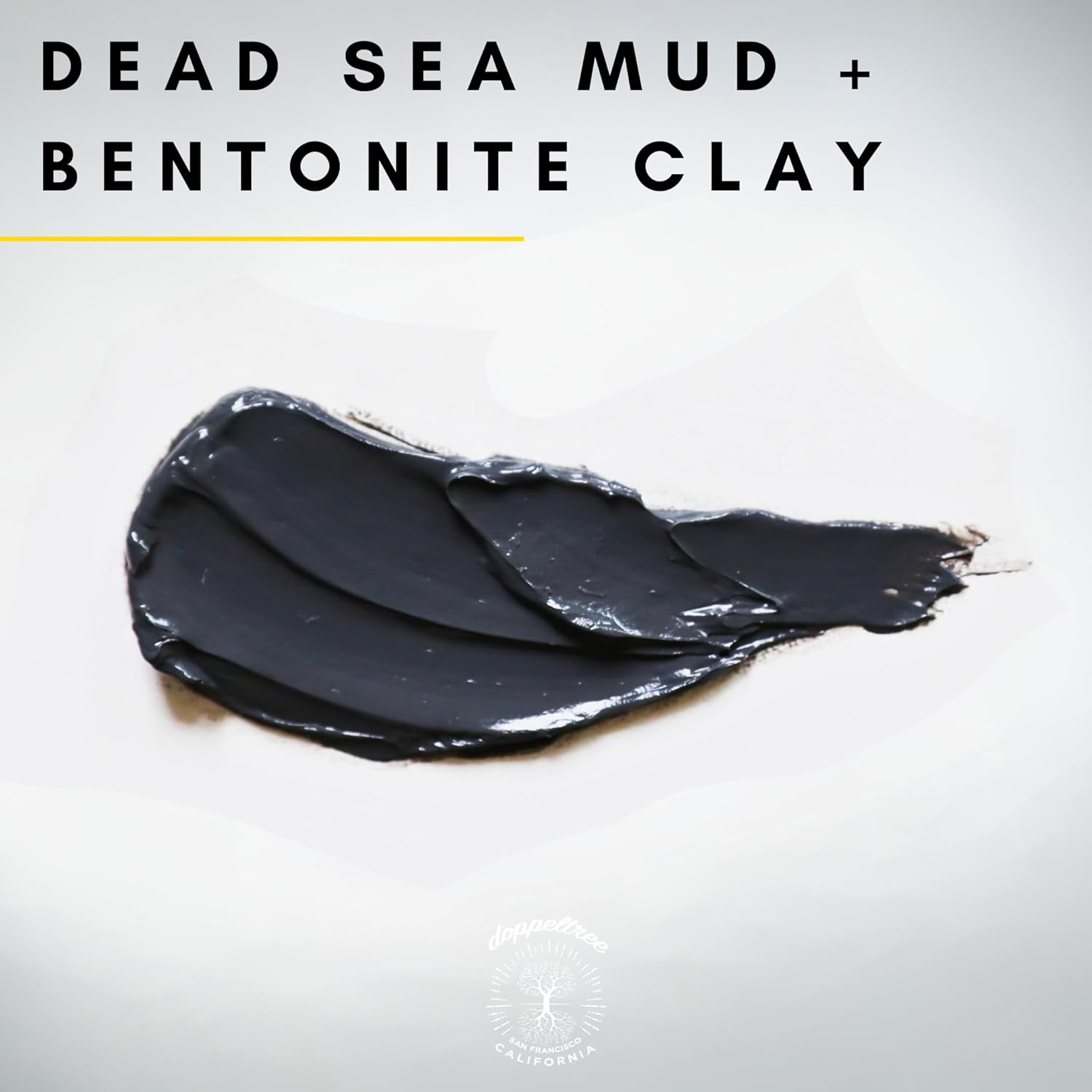 Mud Mask for Face with Dead Sea Mud, Bentonite Clay and Activated Charcoal - Made in USA -NO DRYING Facial Mask to Minimize Pore, Clear Blackheads- Great for Armpit Detox Too image number 2