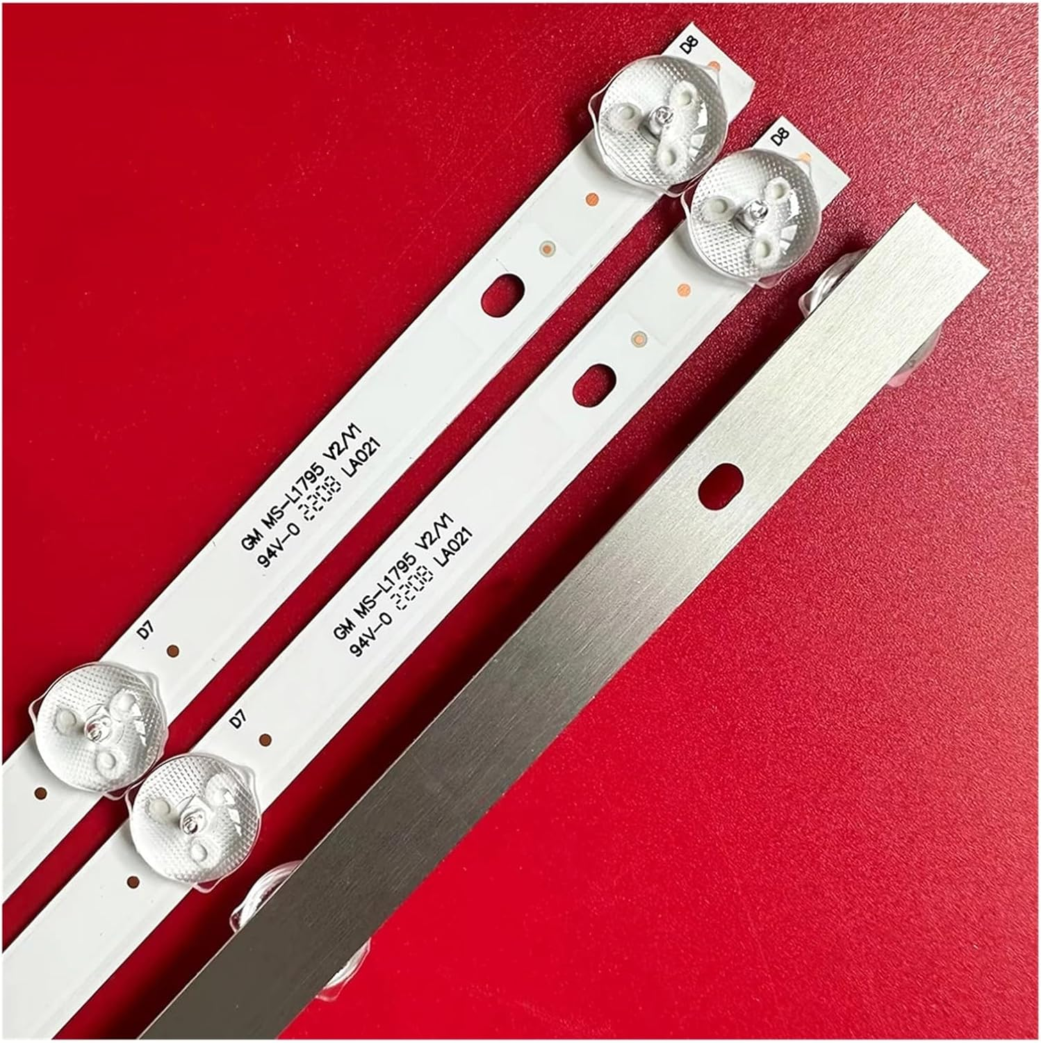 LED Backlight Strip for 39"TV JL.D39042330-006AS-M_V01 3080539Z10DTZ003 MS-L1795 6V/LED CX390DLEDM H39D7100E 8 Lamp LE39Z (Color : 15PCS(5TV)) - 15Pcs(5Tv) image number 4