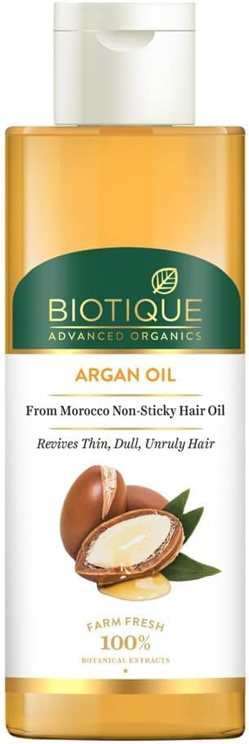 Biotique Argan Oil from Morocco Hair Oil 200Ml image number 1