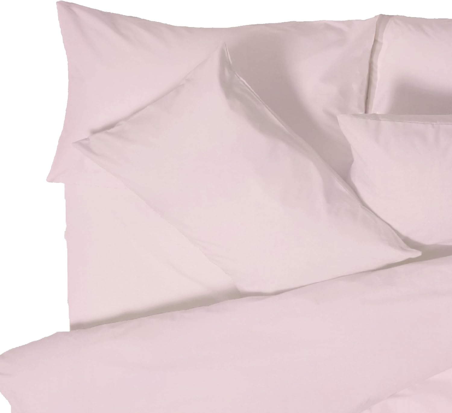 Bianca Plain Dyed Pink Bed Linen 40 X 80 (2) image number 1