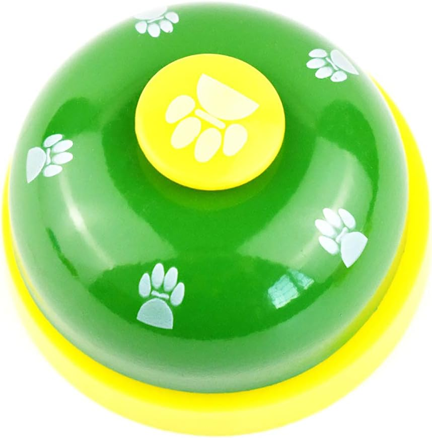 Pink Pet Training Bell, 1Pcs Dog Doorbell Dog Potty Toilet Training Bell Interaction Bell for Housing and Outdoor Training Dog Interactive Toys Eating Communication Bell