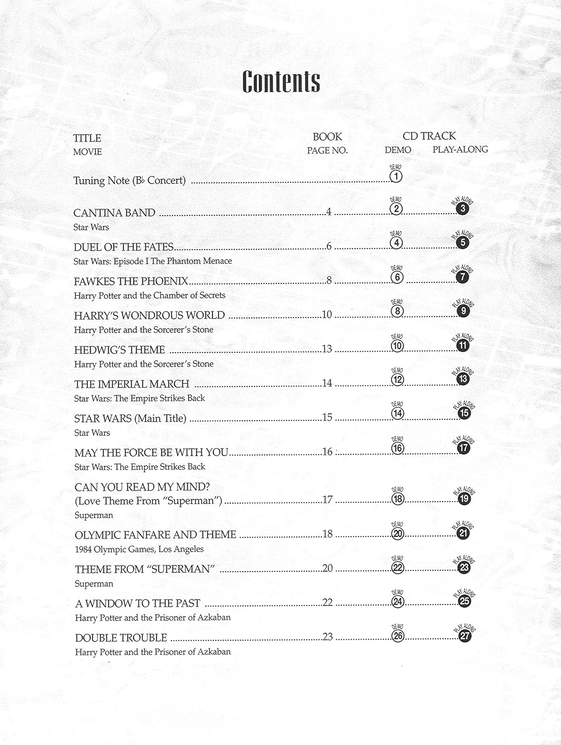The Very Best of John Williams: Clarinet, Book & CD