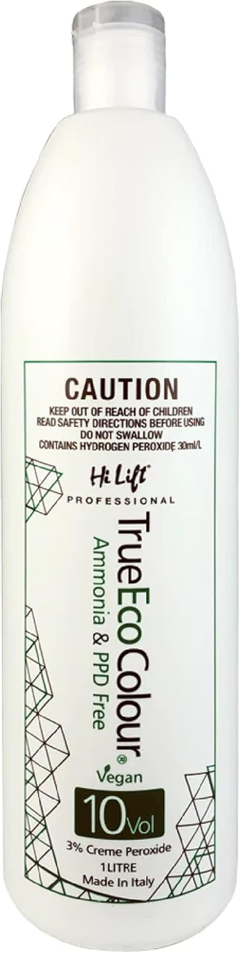 Hi Lift True Eco Hair Colour Cream Peroxide, TE10V, 1000 Millilitre
