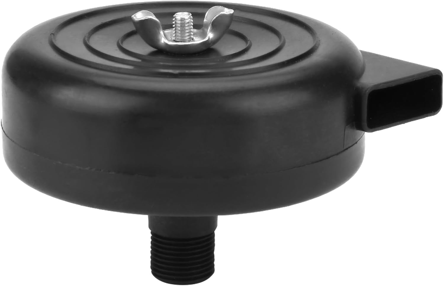 Changor Muffler, 3/8PT 16Mm Plastic Snail Design Eliminates Aerodynamic Noise Allows Airflow, Muffler, Suitable for Boilers Exhaust Ports Air Compressors, Black, 16Mm image number 1