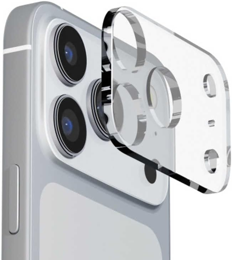 Premium Style PG-25DCLG04CL Full Camera Protector for Iphone 17 Pro Max [All Clear]