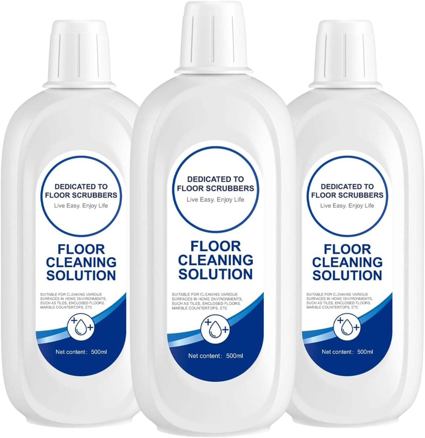 3PCS Floor Cleaning Solution Compatible with Tineco, Eco-Safe, Deep Cleans for Multiple Hard Floors, Suitable with All Robot Vacuums with Mopping and Cordless Wet/Dry Vacuum Mop Cleaner image number 5