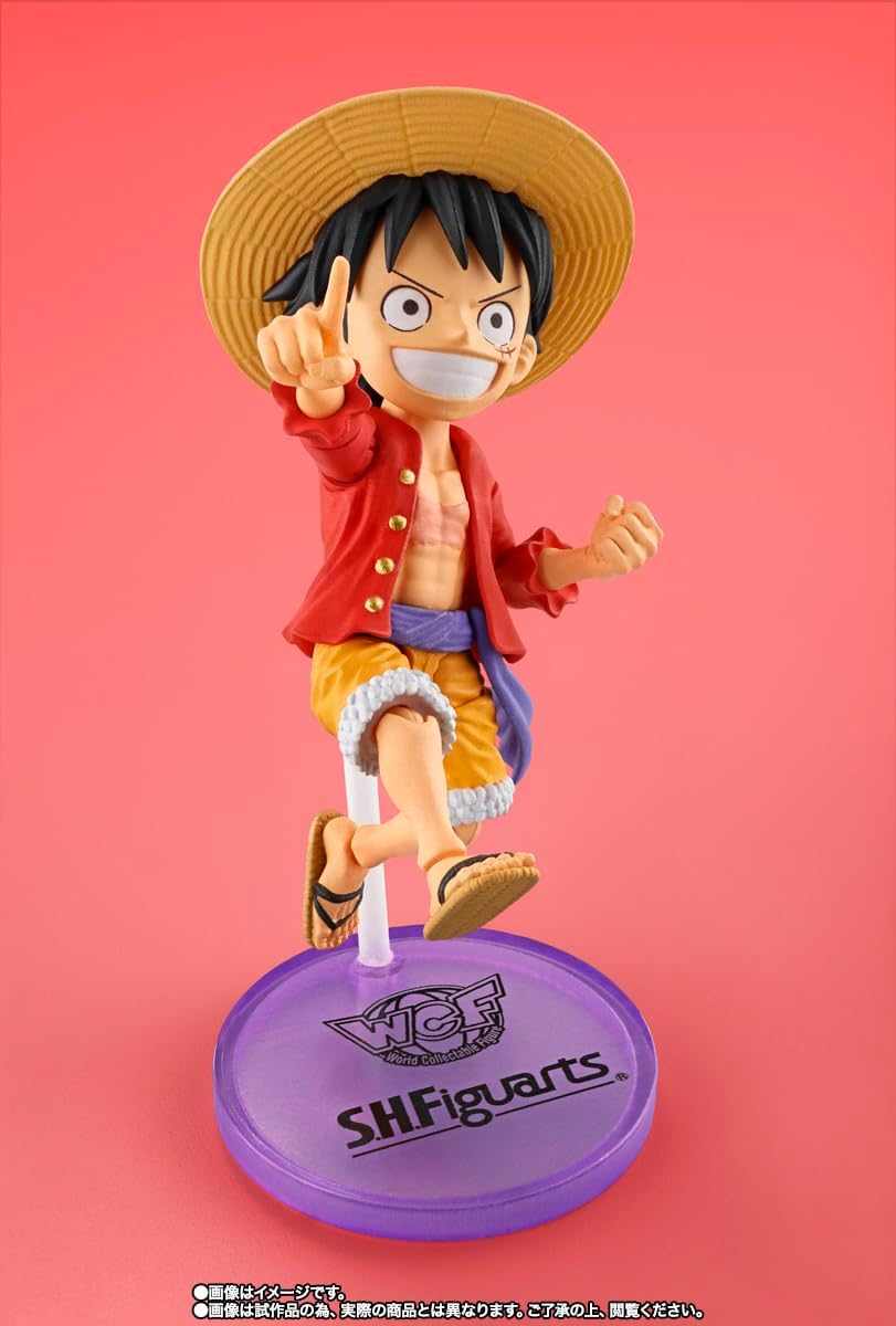 Tamashii Nations World Collectable Figure X S.H. Figuarts - Monkey D. Luffy image number 4