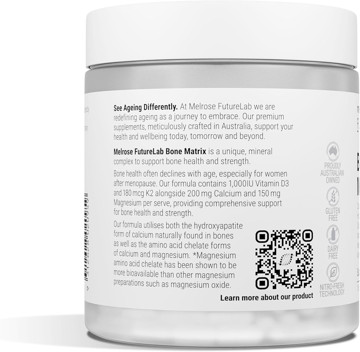 Melrose Futurelab Bone Matrix 120 Capsules