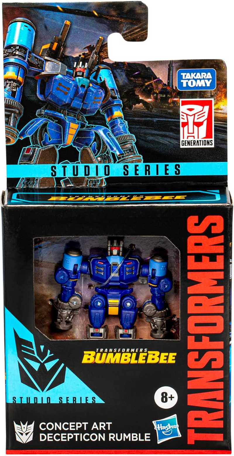 Transformers Studio Series Core Transformers: Bumblebee Concept Art Decepticon Rumble
