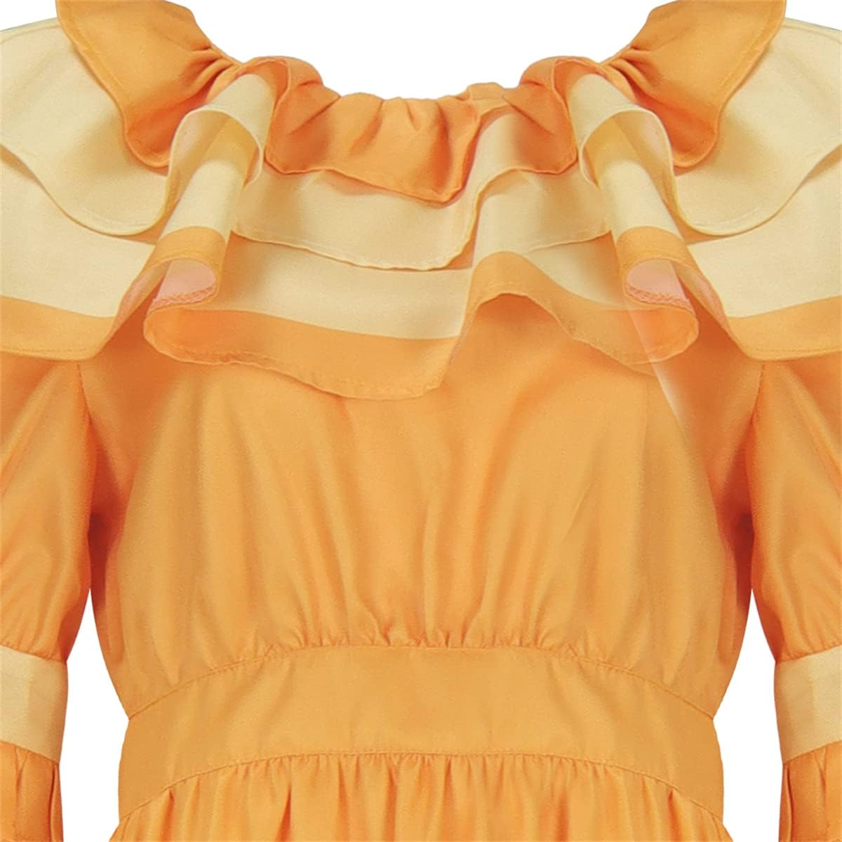 Dolores Costume Madrigal Dress Women Girl Short Sleeve Shirt Skirt with Headpiece Necklace Adults Halloween Suits