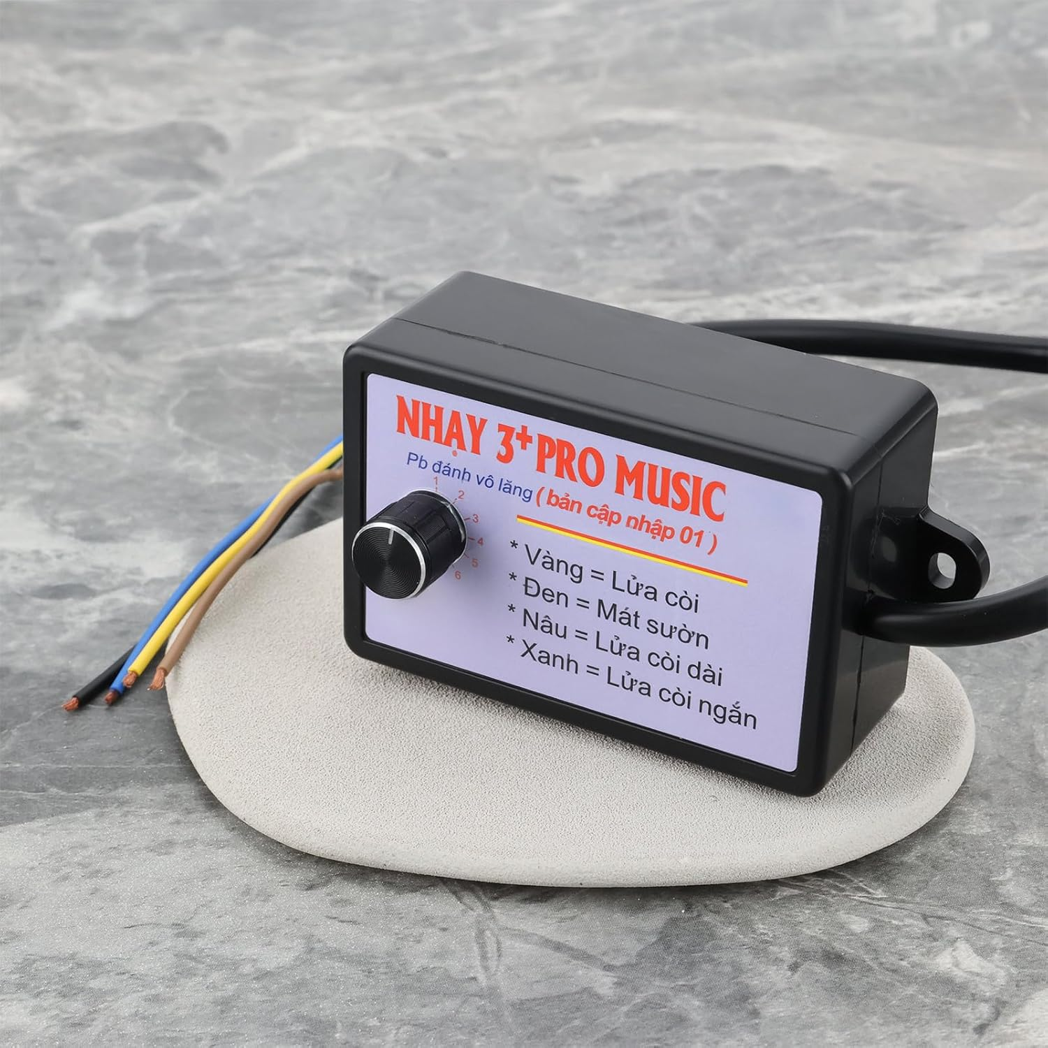 SING F LTD 8 Sound Effects Horn Controller 12-24V Compatible with Nhay 3+ Pro Music Motorcycle Speed Speaker image number 1