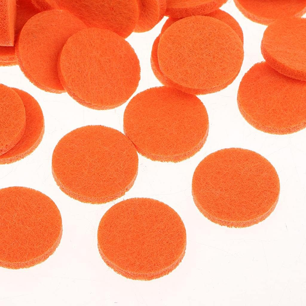 Nishiyuenyi 200Pcs Charms Pendant Locket Essential Oil Diffuser - 21Mm, Orange image number 6