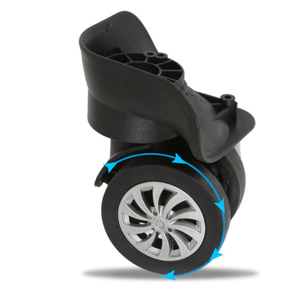 Lyaciomn 4 Pack Replacement Luggage Suitcase Spinner Wheels Suitcase Spinner Wheels for Luggage image number 1