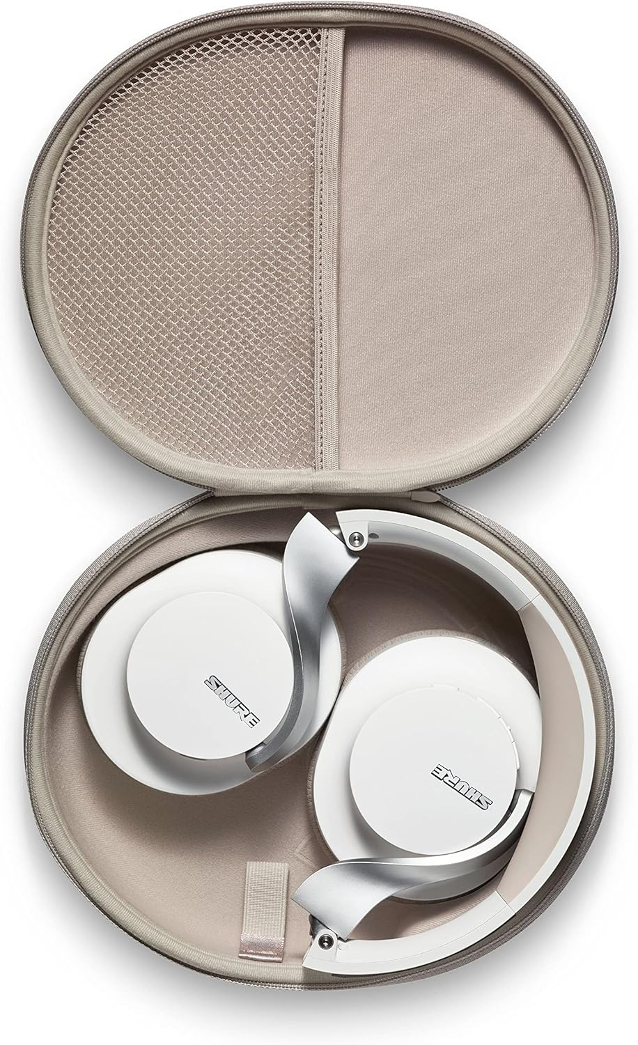 Shure AONIC 40 Wireless Headphones Premium Noise Cancelling, White image number 4