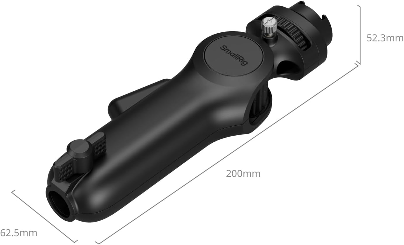 Smallrig Quick Adjustment Light Stand Adapter, One-Button 180&deg; Pitch Adjustment, 3Kg Load Capacity, for COB Video Light/Camera/Phone Clips, for On-Camera Flash, 5181 image number 2